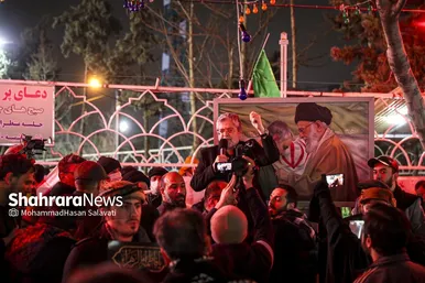 گزارش تصویری | تجمع مردم مشهد در سوگ رهبر انقلاب | بولوار هاشمیه