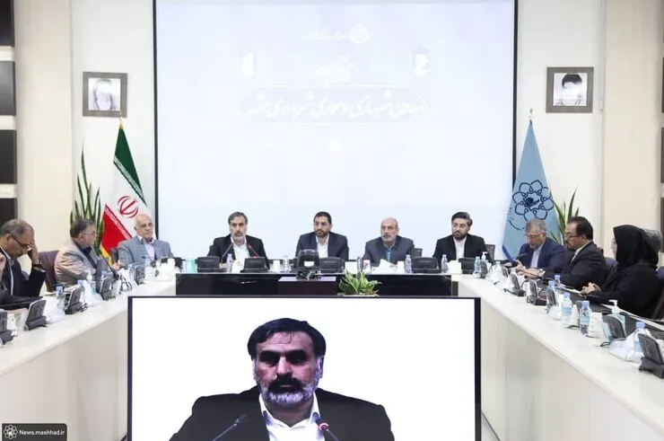 مراسم تکریم و معارفه معاون شهرسازی و معماری شهرداری مشهد برگزار شد