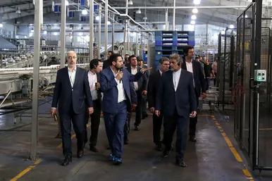 بازدید رییس سازمان بورس و ارواق بهادار از چند واحد صنعتی در مشهد