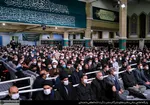 پنجمین شب عزاداری فاطمیه در محضر رهبر معظم انقلاب + تصاویر