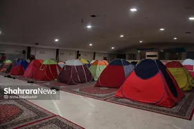 ۵۱ مرکز اسکان و ۴۵۰ ایستگاه صلواتی در خدمت زائران امام رضا (ع) در مشهد