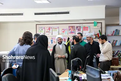 بازدید اعضای شورای اسلامی شهر مشهد از روزنامه شهرآرا