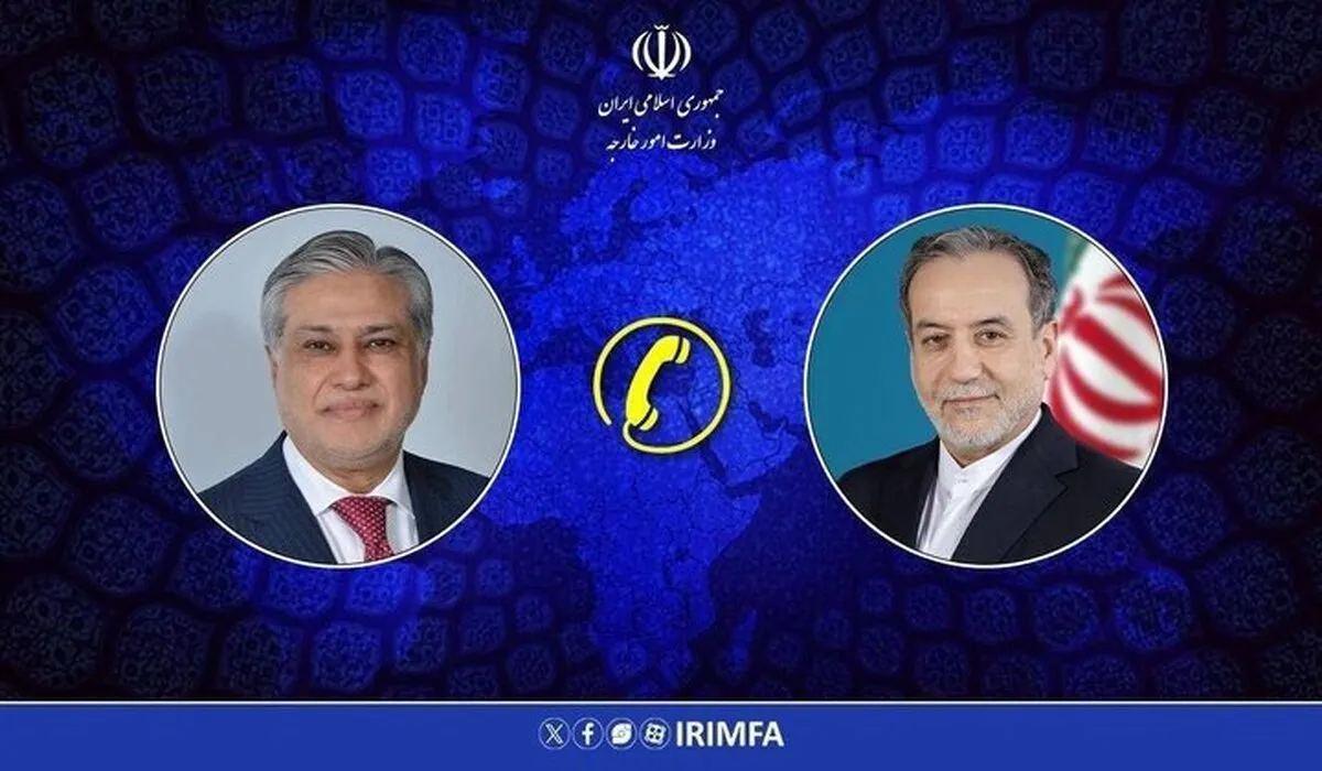 وزرای خارجه ایران و پاکستان در مورد آتش بس گفت‌وگو کردند
