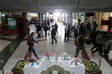  ورود مسافران نوروزی به مشهد 
