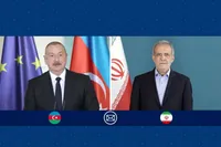 پزشکیان روز ملی جمهوری آذربایجان را به الهام علی‌اف تبریک گفت
