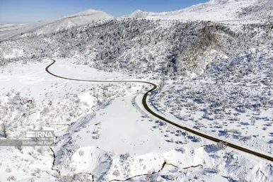 ایران زیباست | گلستان برفی