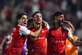 ویدئو | گل اول پرسپولیس به استقلال توسط محبی (۱۱ شهریور ۱۴۰۵)