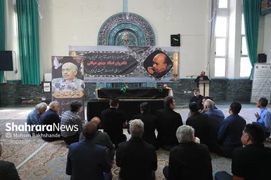 تشییع پیکر مرحوم «مهدی صباغی»