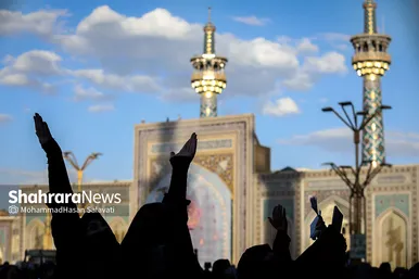 برگزاری مراسم پر فیض دعای عرفه در مشهد