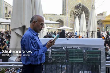 گزارش تصویری | مراسم پر فیض دعای عرفه در حرم مطهر رضوی | سه شنبه ۵ خرداد ۱۴۰۵
