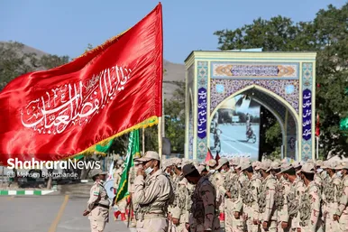 آیین دانش‌آموختگی فراگیران مرکز آموزش مرزبانی خراسان‌ رضوی‎‎