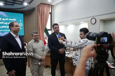 گزارش تصویری | نشست خبری مسابقات بین المللی دوومیدانی جام امام رضا علیه السلام
