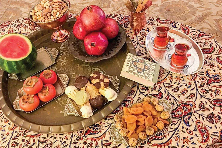 نگاهی به چگونگی گذراندن طولانی‌ترین شب سال توسط قدیمی ها | استقبال از چله با چهل چراغ