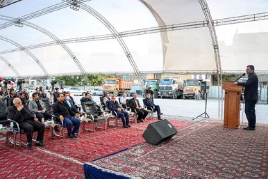 مراسم کلنگ زنی پروژه مشارکتی برج جنوب میدان شهدا