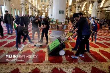درگیری فلسطینی‌ها با رژیم صهیونیستی در بیت المقدس