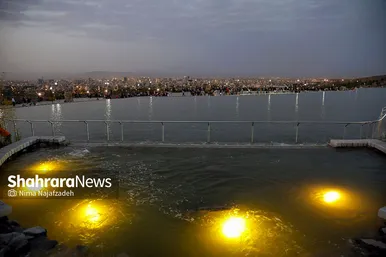 افتتاح پروژه کوهشار، بزرگترین آبشار مصنوعی ایران