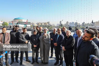 گزارش تصویری |  بازدید استاندار خراسان رضوی از پایانه مسافربری امام رضا (ع)، پروژه ایوان سلام و راه‌آهن مشهد