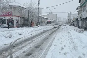 ویدئو| بارش شدید برف در آستارا (۲۴ دی ۱۴۰۲)