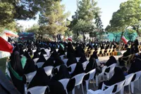 برگزاری مراسم «اربعین با شهدا» در بهشت رضا (ع) مشهد (۲۳ مرداد ۱۴۰۴)