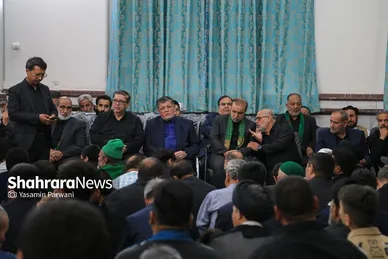 مهاجران افغانستانی در سوگ رئیس‌جمهور شهید
