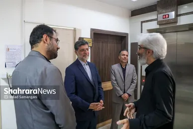 گزارش تصویری | بازدید مدیران استانی و شهری از روزنامه شهرآرا به مناسبت روز خبرنگار - ۳