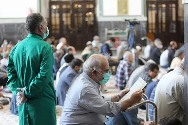 مراسم بزرگداشت سالگرد شهدای دولت در مسجد گوهر شاد