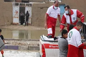 امدادرسانی هلال احمر به ۷۲۹ نفر در سیلاب ۶ استان کشور