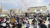 تجمع آتش‌نشانان مشهدی مقابل شهرداری | معاون شهردار: خواسته آنها به حق است