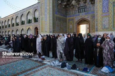 نماز عید سعید قربان در حرم مطهر رضوی