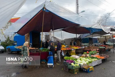 ایران زیباست | بازار محلی سیاهکل
