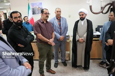 بازدید اعضای شورای اسلامی شهر مشهد از روزنامه شهرآرا