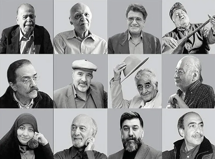 یادی از هنرمندانی که در سال ۱۳۹۹ پر کشیدند | صندلی‌های خالی ۱۴۰۰