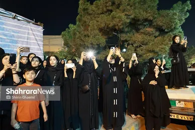 گزارش تصویری | عزاداری شب هشتم محرم در شهرک عرب‌ها ـ مشهد