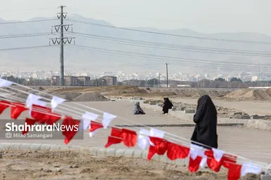 عملیات اجرایی احداث بوستان ۷۳ هکتاری کرامت