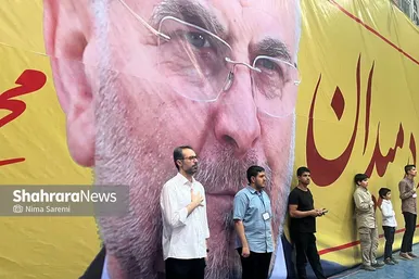 عکس‌هایی از انتظار هواداران محمدباقر قالیباف برای دیدار با او در مشهد