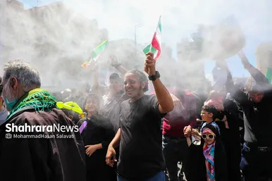 راهپیمایی روز جهانی قدس در مشهد