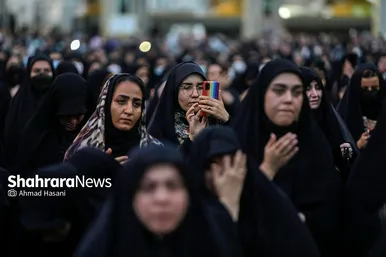 اجتماع عاشورائیان در حرم مطهر رضوی