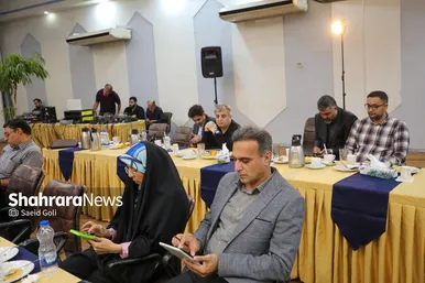 نشست خبری شهردار مشهد مقدس با اصحاب رسانه