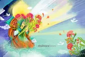 یادداشت کودک درباره مبعث | عید شما مبارک!