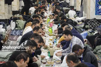 گزارش تصویری | آیین معنوی اعتکاف در حرم امام رضا (ع)