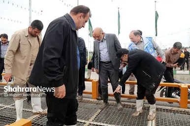 تصاویر حضور وزیر کشور در مناطق سیل زده مشهد (۲۷ اردیبهشت ۱۴۰۳)