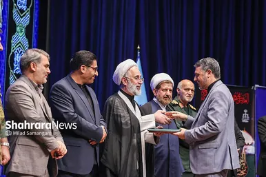 گزارش تصویری | مراسم تکریم و معارفه دادستان مشهد مقدس