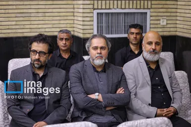 عکس‌هایی از مراسم ترحیم شهید «علیرضا تنابنده» برادرزاده محسن تنابنده