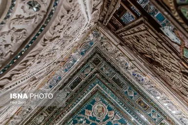 گزارش تصویری | آیینه کاری، هنر جهانی ایرانی