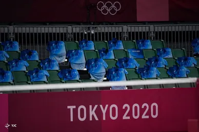 تصاویر منتخب از حضور کاروان ایران در مسابقات المپیک 2020