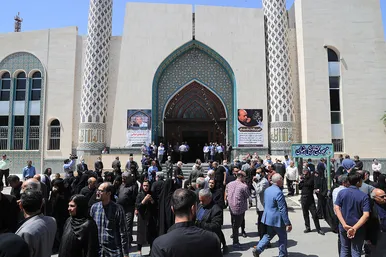 تشییع پیکر مرحوم «مهدی صباغی»