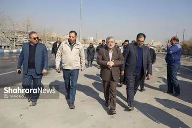 گزارش تصویری | بازدید شهردار مشهد از کارخانه‌های تولید آسفالت و بتن شهید مجیدی و پروژه احداث دوربرگردان غیرهم‌سطح شرقی ابوطالب