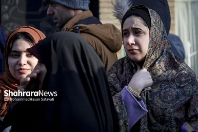 گزارش تصویری | مراسم تشییع پیکر مطهر شهید مدافع امنیت «مهدی ظریف» در مشهد ۲