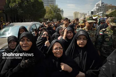 گزارش تصویری | تشییع شهید 