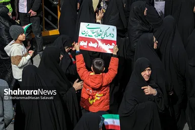 گزارش تصویری (۳) | راهپیمایی روز ۲۲ بهمن در مشهد